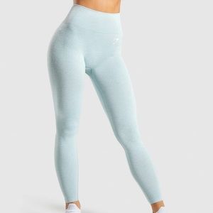 Gymshark Vital Seamless Leggings in Jade Marl